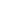 Stylized white outline of the African continent on a black background.